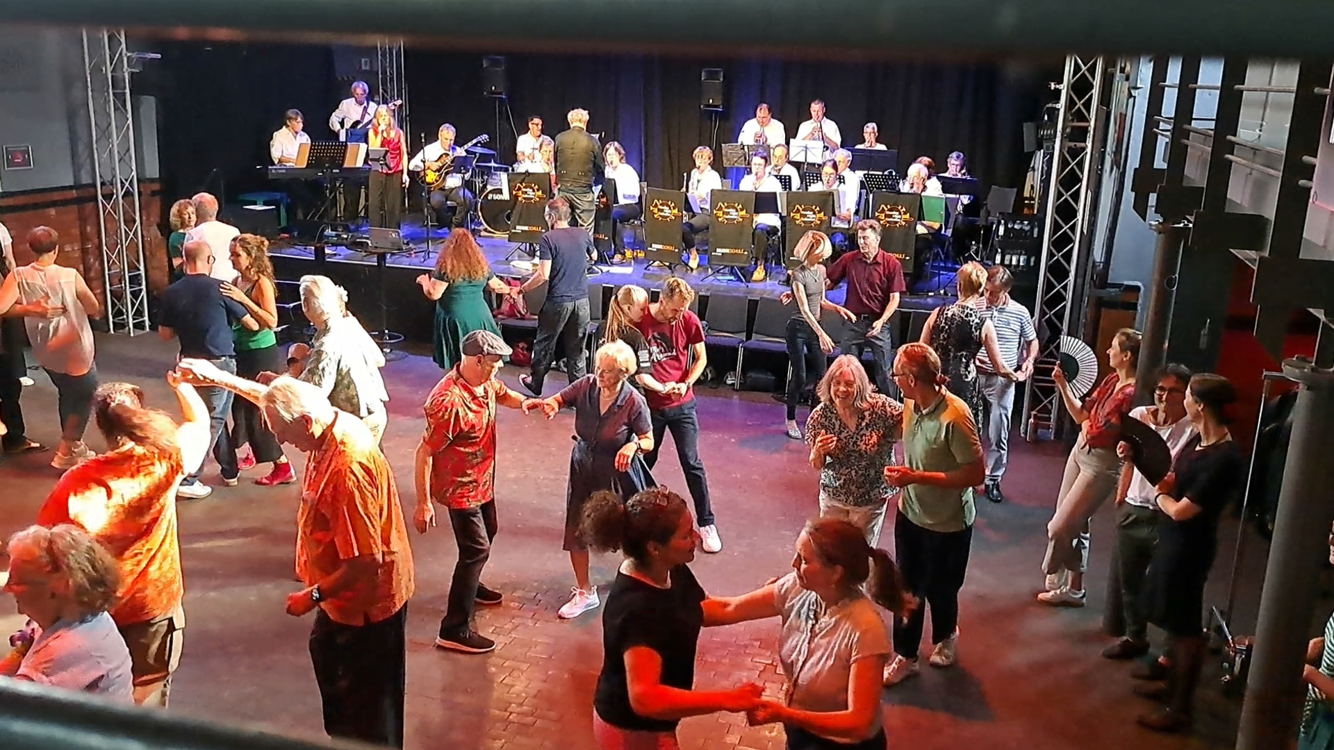 Das Monday Night Orchestra beim Lindy Hop Teadance
